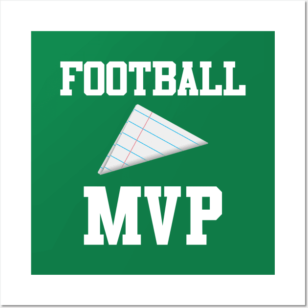 Paper Football MVP Wall Art by GloopTrekker